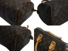 Load image into Gallery viewer, LOUIS VUITTON ルイヴィトン スピーディ25 ハンドバッグ M41109 旧型 モノグラム PVC レザー ゴールド金具 ブラウン 美品 中古 4c070462