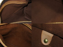 Load image into Gallery viewer, LOUIS VUITTON ルイヴィトン スピーディ25 ハンドバッグ M41109 旧型 モノグラム PVC レザー ゴールド金具 ブラウン 美品 中古 4c070462