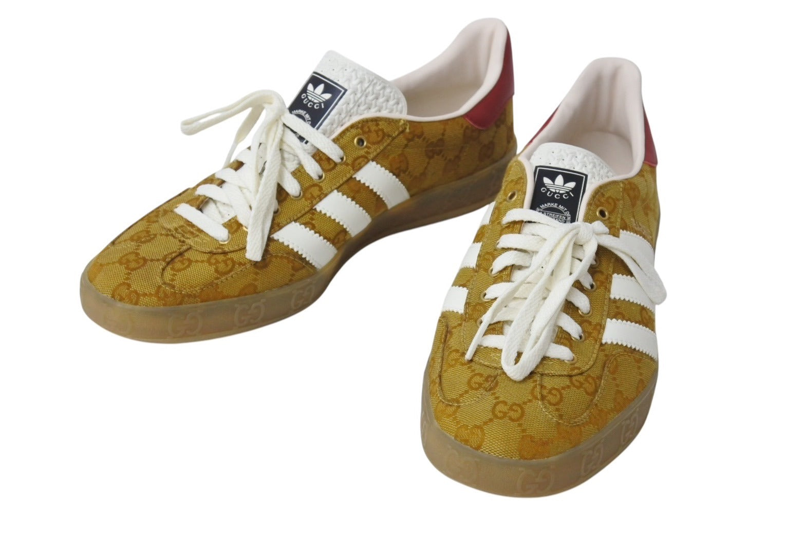 GUCCI × adidas グッチ アディダス GG柄 Gazelle スニーカー