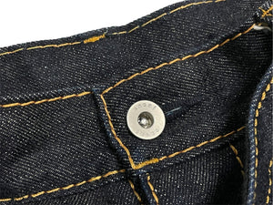 BEYONDEXX x SACAI ビヨンデックス サカイ ワイドテーパード デニムパンツ 22-02831M サイズ0 インゴディブルー 美品 中古 4c070468 
