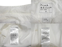 Load image into Gallery viewer, Frank&amp;Eileen フランクアンドアイリーン LUKE ルーク 長袖シャツ 3420700021 サイズM ホワイト コットン 美品 中古 4c070471