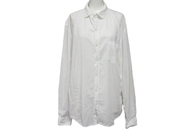 Frank&Eileen フランクアンドアイリーン LUKE ルーク 長袖シャツ 3420700021 サイズM ホワイト コットン 美品 中古 4c070471