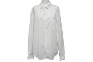 Frank&Eileen フランクアンドアイリーン LUKE ルーク 長袖シャツ 3420700021 サイズM ホワイト コットン 美品 中古 4c070471
