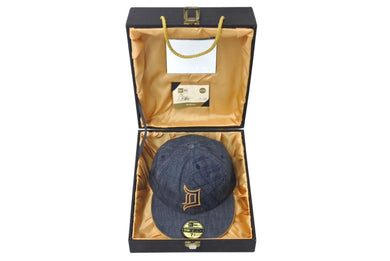 NEW ERA ニューエラ キャップ デニム NBA CHRIS WEBBER LIMITED 刺繍 サイズ7 3/4 62cm 美品 中古 4c070477