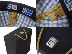 NEW ERA ニューエラ キャップ デニム NBA CHRIS WEBBER LIMITED 刺繍 サイズ7 3/4 62cm 美品 中古 4c070477