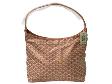新品未使用 GOYARD ゴヤール ボエム ホーボー トートバッグ BOHEMEPMLTY92CL92P FW24 限定モデル パールコーラル ピンク系 中古 4c070481