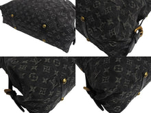 Load image into Gallery viewer, 極美品 LOUIS VUITTON ルイヴィトン ネオカヴィ GM ハンドバッグ M95352 モノグラムデニム ブラック レザー ゴールド金具 中古 4c070482