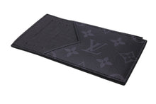 Load image into Gallery viewer, 新品同様 LOUIS VUITTON ルイヴィトン コインカード ホルダー コインケース M30271 モノグラム エクリプス タイガレザー ブラック 中古 4c070484