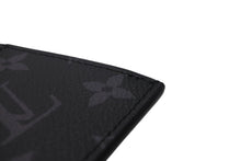 Load image into Gallery viewer, 新品同様 LOUIS VUITTON ルイヴィトン コインカード ホルダー コインケース M30271 モノグラム エクリプス タイガレザー ブラック 中古 4c070484