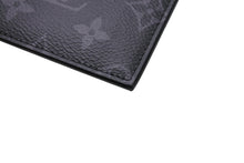 Load image into Gallery viewer, 新品同様 LOUIS VUITTON ルイヴィトン コインカード ホルダー コインケース M30271 モノグラム エクリプス タイガレザー ブラック 中古 4c070484