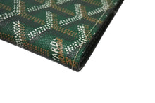 Load image into Gallery viewer, Brand new, unused GOYARD Castiglione notebook cover CASTIGMMLTY09CL09X, marquee green PVC leather, pre-owned, item number 4c070493 