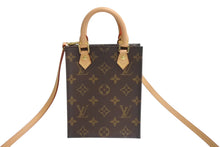 Load image into Gallery viewer, 極美品 LOUIS VUITTON ルイヴィトン プティットサックプラ ハンドバッグ M69442 2WAY モノグラム ブラウン ゴールド金具 中古 4c070497