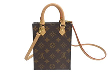 Load image into Gallery viewer, 極美品 LOUIS VUITTON ルイヴィトン プティットサックプラ ハンドバッグ M69442 2WAY モノグラム ブラウン ゴールド金具 中古 4c070497