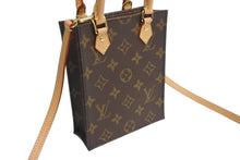 Load image into Gallery viewer, 極美品 LOUIS VUITTON ルイヴィトン プティットサックプラ ハンドバッグ M69442 2WAY モノグラム ブラウン ゴールド金具 中古 4c070497