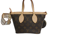 Load image into Gallery viewer, 新品未使用 LOUIS VUITTON ルイヴィトン ネヴァーフル BB モノグラム ショルダーバッグ ブラウン ICチップ M46705 中古 4c070498