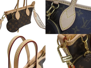 新品未使用 LOUIS VUITTON ルイヴィトン ネヴァーフル BB モノグラム ショルダーバッグ ブラウン ICチップ M46705 中古 4c070498
