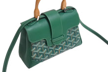 Load image into Gallery viewer, 極美品 GOYARD ゴヤール サイゴン ミニ ソフトバッグ 2WAY ハンドバッグ SAIGONMINTY09CL09P グリーン シルバー金具 中古 4c070507