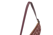 Load image into Gallery viewer, Christian Dior クリスチャンディオール サドルポーチ ワンショルダーバッグ トロッター MC 1022 ボルドー 美品 中古 4c070513