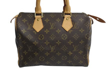 Load image into Gallery viewer, LOUISVUITTON ルイヴィトン スピーディ25 ハンドバッグ モノグラム M41528 ブラウン ゴールド金具 美品 中古 4c070521