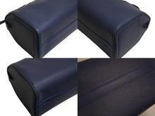 Load image into Gallery viewer, LOUIS VUITTON ルイヴィトン スピーディ25 M5923G ハンドバッグ ブルー シルバー金具 エピレザー 美品 中古 4c070524