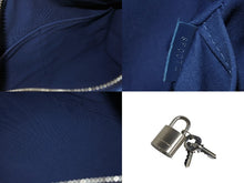 Load image into Gallery viewer, LOUIS VUITTON ルイヴィトン スピーディ25 M5923G ハンドバッグ ブルー シルバー金具 エピレザー 美品 中古 4c070524