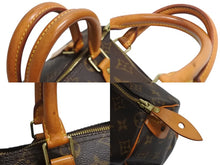 Load image into Gallery viewer, LOUIS VUITTON ルイヴィトン スピーディ25 ハンドバッグ ボストンバッグ型 モノグラム M41528 ブラウン ゴールド金具 美品 中古 4c070525