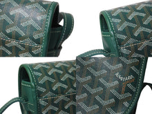 Load image into Gallery viewer, 極美品 GOYARD ゴヤール ショルダーバッグ ベルヴェデールPM BELVE3PMLTY01CG01P グリーン シルバー金具 中古 4c070534