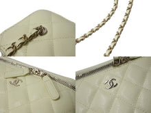 Load image into Gallery viewer, 極美品 CHANEL シャネル バニティバッグ AP1341 チェーンショルダー キャビアスキン アイボリー ココマーク ランダム番台 中古 4c070537