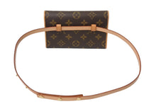 Load image into Gallery viewer, LOUIS VUITTON ルイヴィトン ウエスト ショルダーバッグ M51855 モノグラム ポシェットフロランティーヌ ブラウン 美品 中古 4c070539