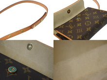 Load image into Gallery viewer, LOUIS VUITTON ルイヴィトン ウエスト ショルダーバッグ M51855 モノグラム ポシェットフロランティーヌ ブラウン 美品 中古 4c070539
