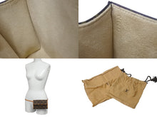 Load image into Gallery viewer, LOUIS VUITTON ルイヴィトン ウエスト ショルダーバッグ M51855 モノグラム ポシェットフロランティーヌ ブラウン 美品 中古 4c070539