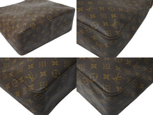 Load image into Gallery viewer, LOUIS VUITTON ルイヴィトン ルーピングGM ハンドバッグ モノグラム M51145 ブラウン ゴールド金具 美品 中古 4c070543