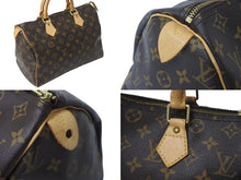 Load image into Gallery viewer, LOUIS VUITTON ルイヴィトン スピーディ30 ハンドバッグ M41526 モノグラムキャンバス ブラウン 美品 中古 4c070544