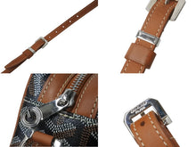 Load image into Gallery viewer, GOYARD ゴヤール カップヴェールPM ショルダーバッグ CAPVE2PMLTY01CL01P ブラウン PVC レザー シルバー金具 美品 中古 4c070560