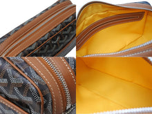 Load image into Gallery viewer, GOYARD ゴヤール カップヴェールPM ショルダーバッグ CAPVE2PMLTY01CL01P ブラウン PVC レザー シルバー金具 美品 中古 4c070560