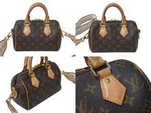 Load image into Gallery viewer, LOUIS VUITTON ルイヴィトン スピーディ バンドリエール20 2WAY ショルダーバッグ M46222 ブラウン ゴールド金具 美品 中古 4c070566