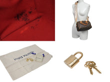 Load image into Gallery viewer, LOUIS VUITTON ルイヴィトン スピーディ バンドリエール20 2WAY ショルダーバッグ M46222 ブラウン ゴールド金具 美品 中古 4c070566