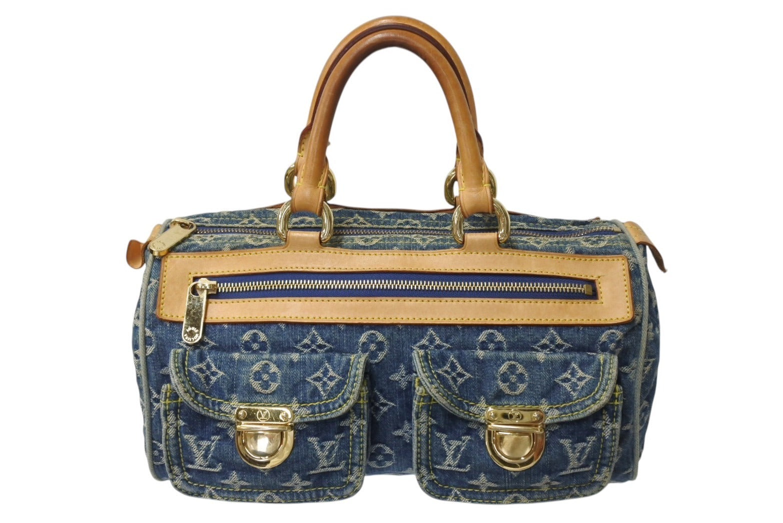 【Louis Vuitton】エシャルプ・ロゴマニア デニム LOUIS VUITTON ルイ・ヴィトン マフラー エシャルプ・ロゴマニア