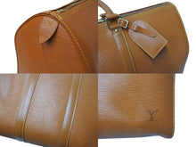 Load image into Gallery viewer, LOUIS VUITTON ルイヴィトン キーポル45 ボストンバッグ M42978 エピレザー ジパングゴールド 美品 中古 4c070574