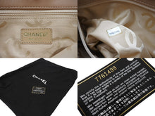 Load image into Gallery viewer, CHANEL シャネル ココマーク ハンドバッグ ワイルドステッチ 7番台 カーフスキン ベージュ ゴールド金具 美品 中古 4c070577