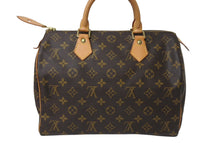 Load image into Gallery viewer, 極美品 LOUIS VUITTON ルイヴィトン スピーディ30 ハンドバッグ M41526 モノグラムキャンバス ブラウン 中古 4c070581