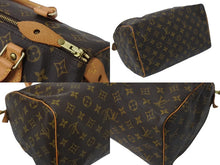Load image into Gallery viewer, 極美品 LOUIS VUITTON ルイヴィトン スピーディ30 ハンドバッグ M41526 モノグラムキャンバス ブラウン 中古 4c070581