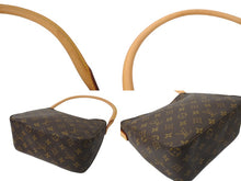 Load image into Gallery viewer, 極美品 LOUIS VUITTON ルイヴィトン ルーピングMM ハンドバッグ M51146 モノグラム PVC レザー ゴールド金具 美品 中古 4c070582