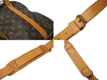 Load image into Gallery viewer, LOUIS VUITTON ルイヴィトン キーポルバンドリエール55 ボストンバッグ M41414 モノグラム PVC レザー ブラウン 美品 中古 4c070585