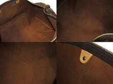 Load image into Gallery viewer, LOUIS VUITTON ルイヴィトン モノグラム キーポル55 ボストンバッグ ブラウン ロゴ ゴールド金具 M41414 美品 中古 4c070587