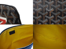 Load image into Gallery viewer, GOYARD ゴヤール セナGM クラッチバッグ SENAT2GMLTY01CL01P レザー PVC ブラック シルバー金具 美品 中古 4c070594
