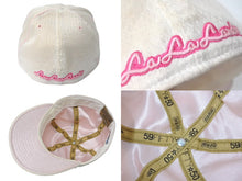 Load image into Gallery viewer, 極美品 NEW ERA ニューエラ La La Landキャップ 50周年世界288個限定 帽子 ピンク サイズ7 1/2 59.6cm 中古 4c070630