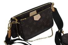 Load image into Gallery viewer, 極美品 LOUIS VUITTON ルイヴィトン ミュルティポシェット アクセソワール カーキ ショルダーバッグ モノグラム M44813 中古 4c070672