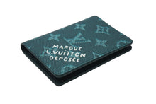 Load image into Gallery viewer, 新品未使用 LOUIS VUITTON ルイヴィトン オーガナイザー ドゥ ポッシュ カードケース グリーン レザー モノグラムヘリテージ M12658 中古 4c070678