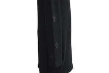 Load image into Gallery viewer, 新品未使用 ChromeHearts クロムハーツ ニット トップス クロスパッチ CHクロス カシミヤ レザー シルバー925 ブラック 中古 M 4c070686